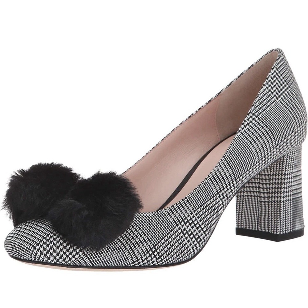 Kate Spade New York BLACK/WHITE Women's Carine Pump Size 7.5‎